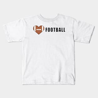 Love American Football Kids T-Shirt